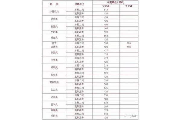 东北高考分数线