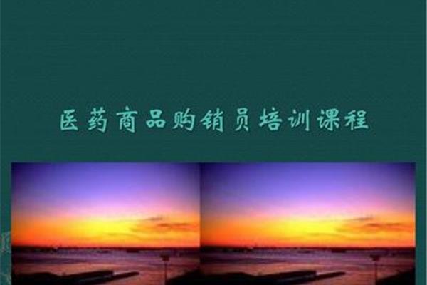 医药商品购销员证