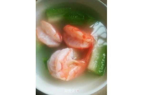 丝瓜虾仁汤的做法