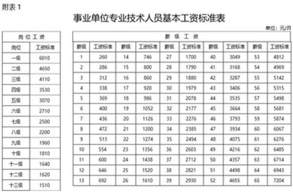 专业技术等级