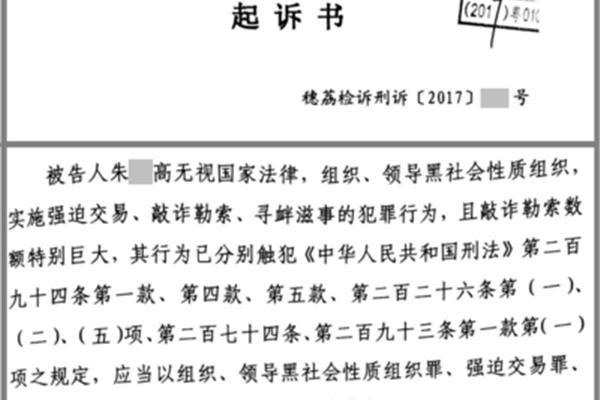 起诉意见书