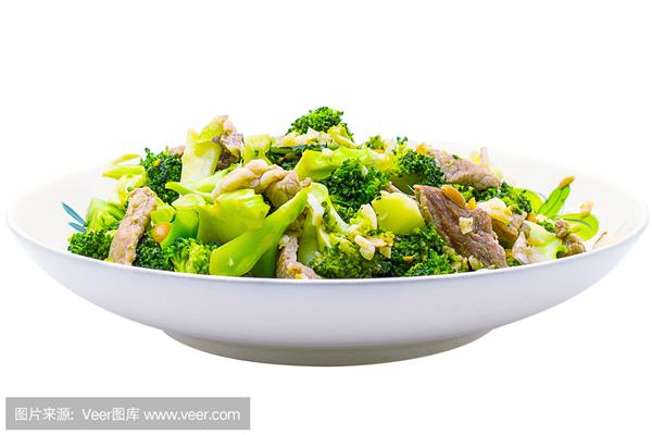 西兰花炒猪肉
