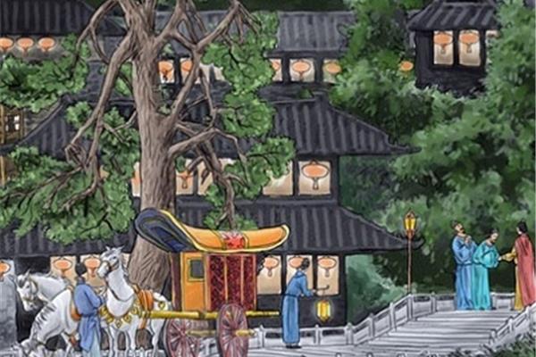 宝马香车雕满路