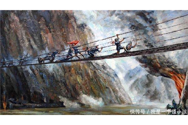 飞夺泸定桥的故事