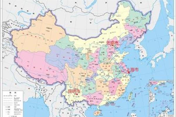 中国的地理位置