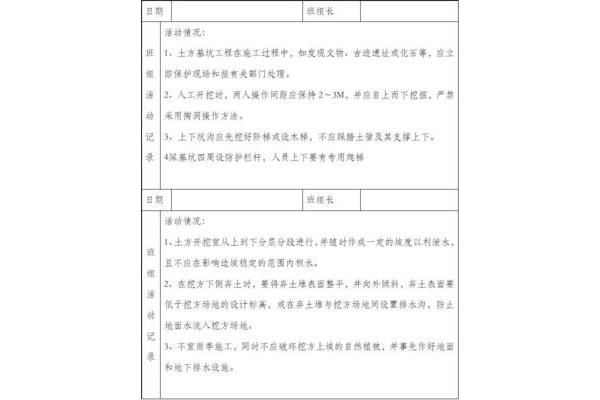 班组安全活动