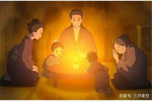 爷爷的煤油灯