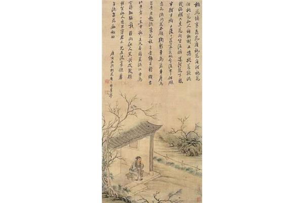 唐伯虎桃花庵