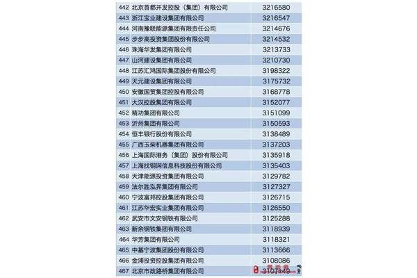 中国500强