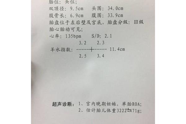 39周股骨长标准