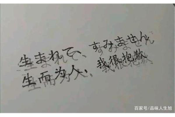 人间失格经典语录