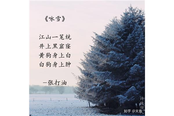 有雪字的诗句