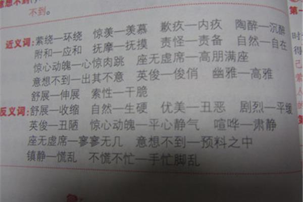 陶醉的反义词