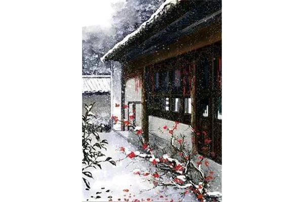 有雪字的诗句