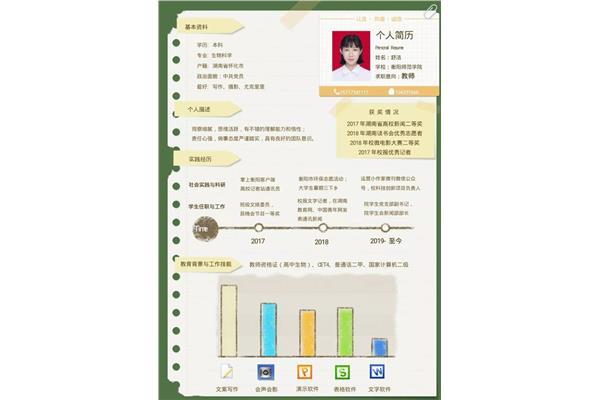 简历的制作