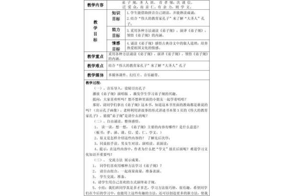 弟子规教案