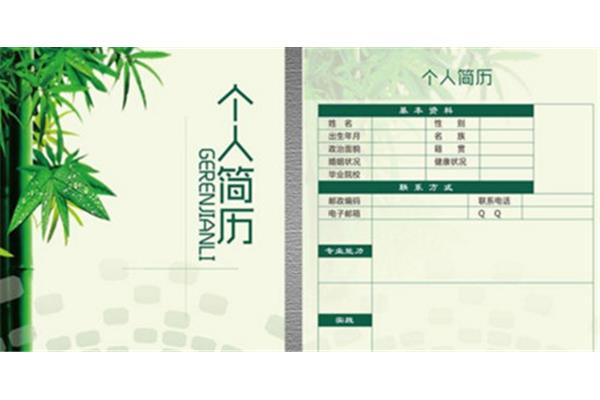 简历的制作