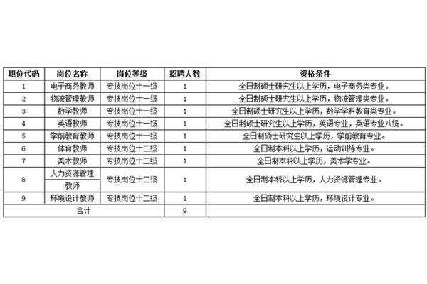 专技岗位等级