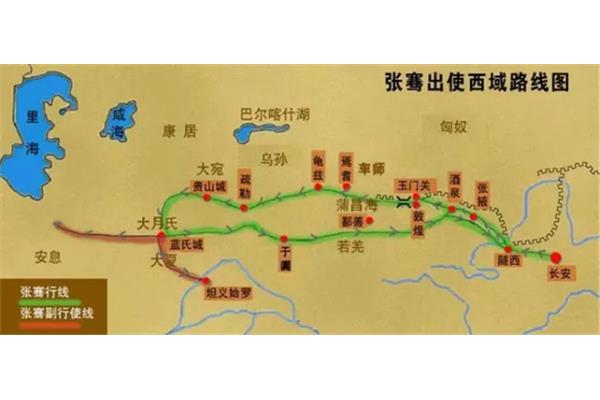 出使西域的张骞