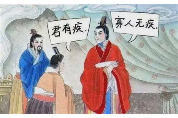 君有疾在腠理