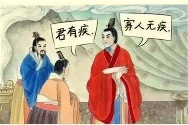 君有疾在腠理