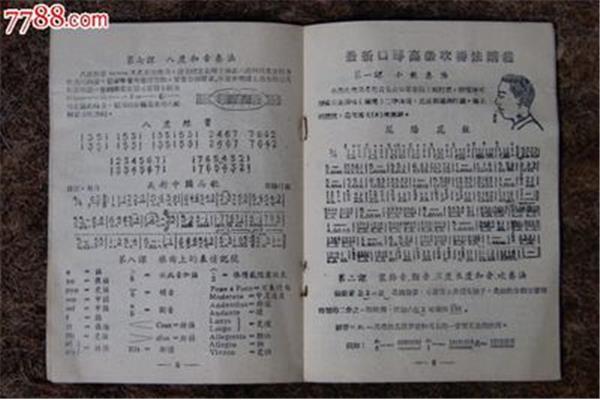 口琴吹法图解