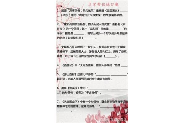 三国演义知识点