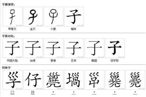 书字的演变过程