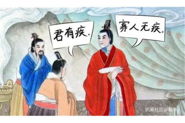 君有疾在腠理