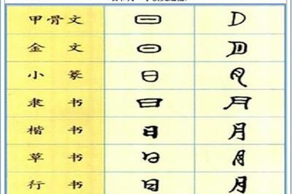 书字的演变过程