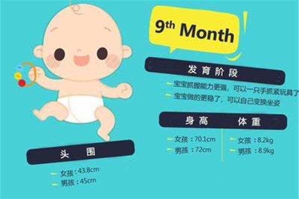 一岁宝宝发育指标