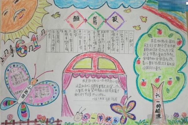 儿童节的手抄报