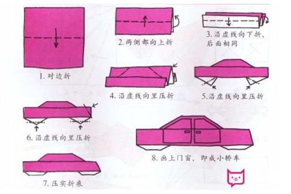 折纸小汽车