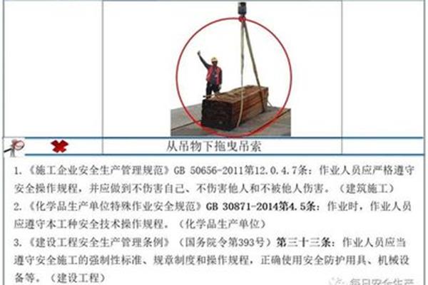 吊装作业安全规范