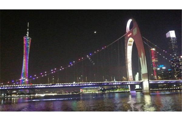 广州夜游珠江