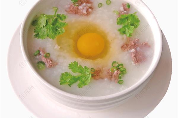 鸡蛋瘦肉粥