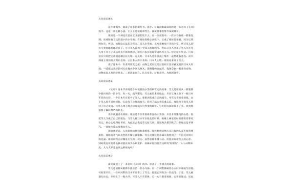 火印读后感