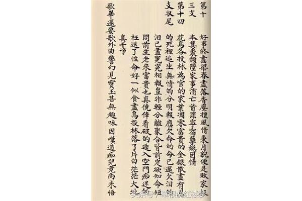 红楼梦随笔