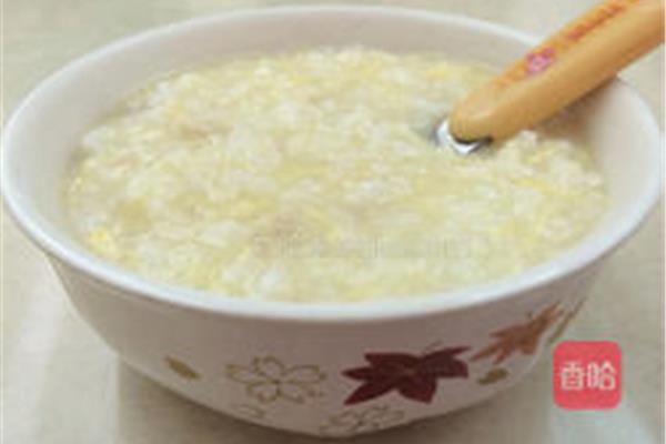 鸡蛋瘦肉粥
