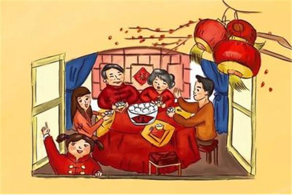 中国过年的习俗