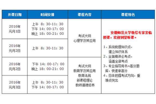 教师考编时间