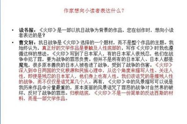 火印读后感