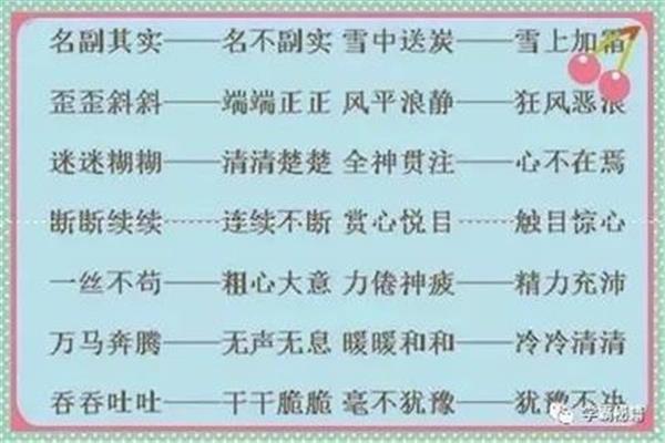 名不副实的近义词
