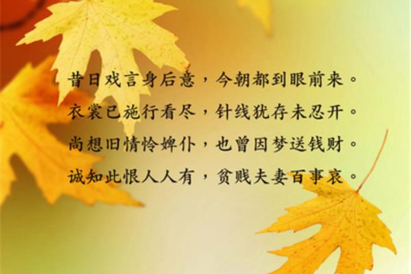 怀念亲人的诗句
