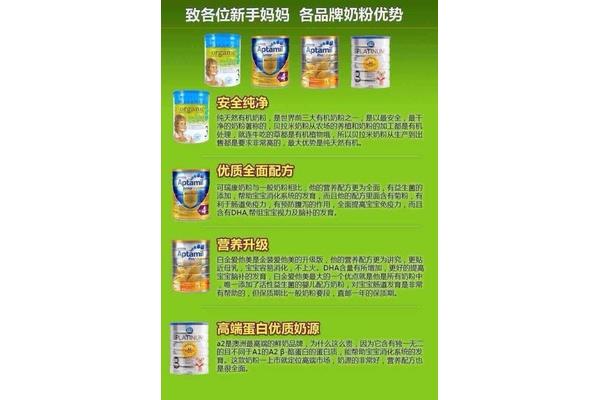 哪种奶粉最好
