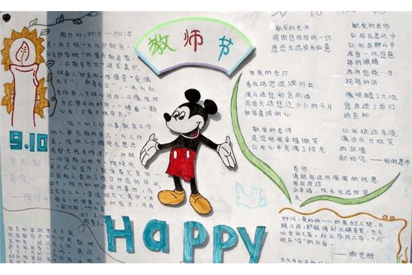 教师节手抄报内容