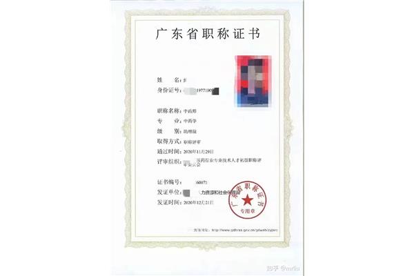 药师职称等级