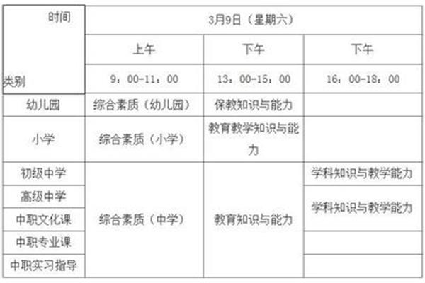 教资考试准考证