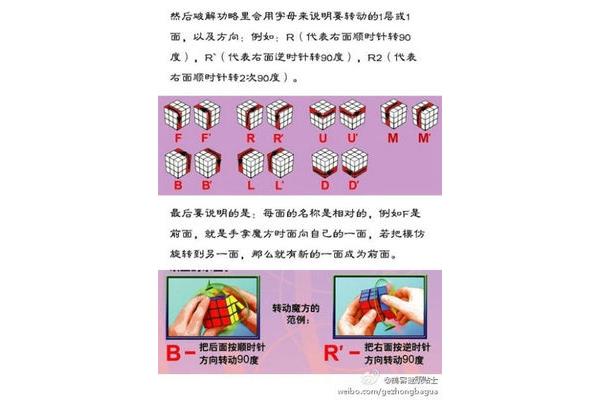 六面魔方教程图解