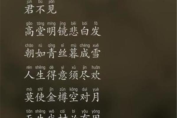 将进酒原文朗诵